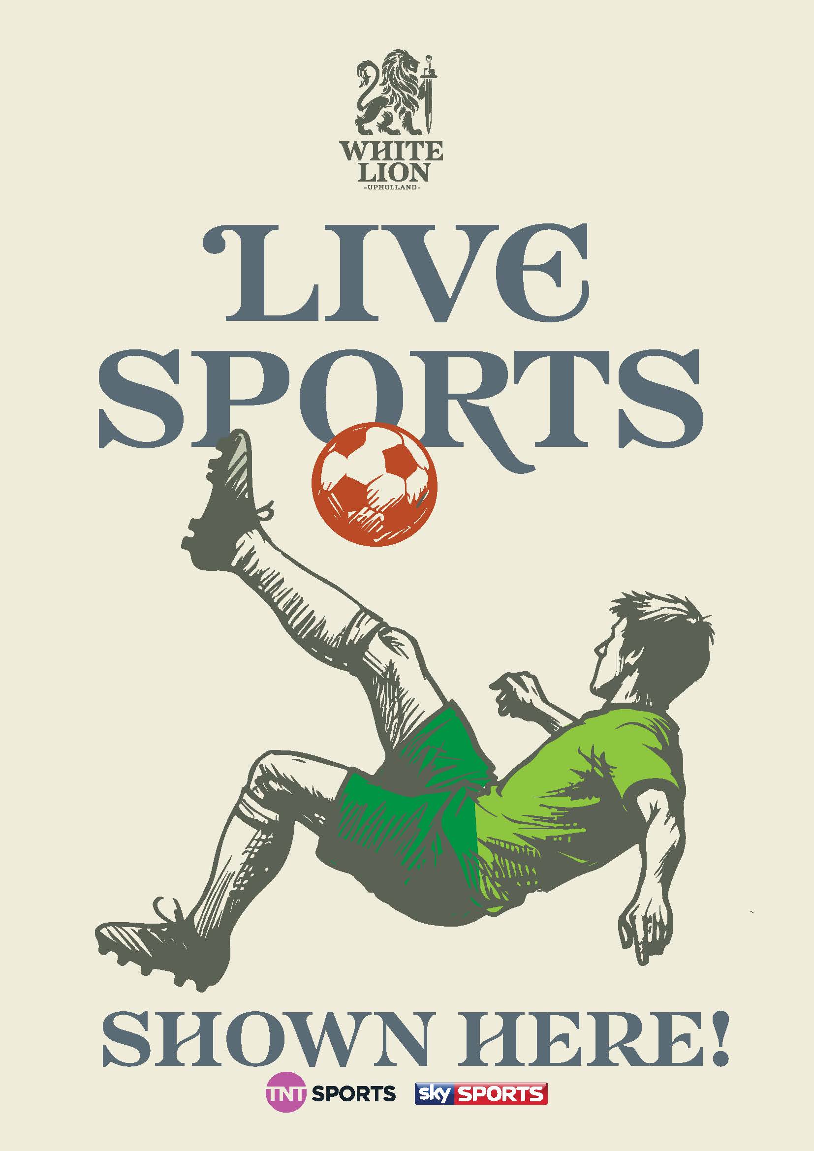 Event poster: Live Sport